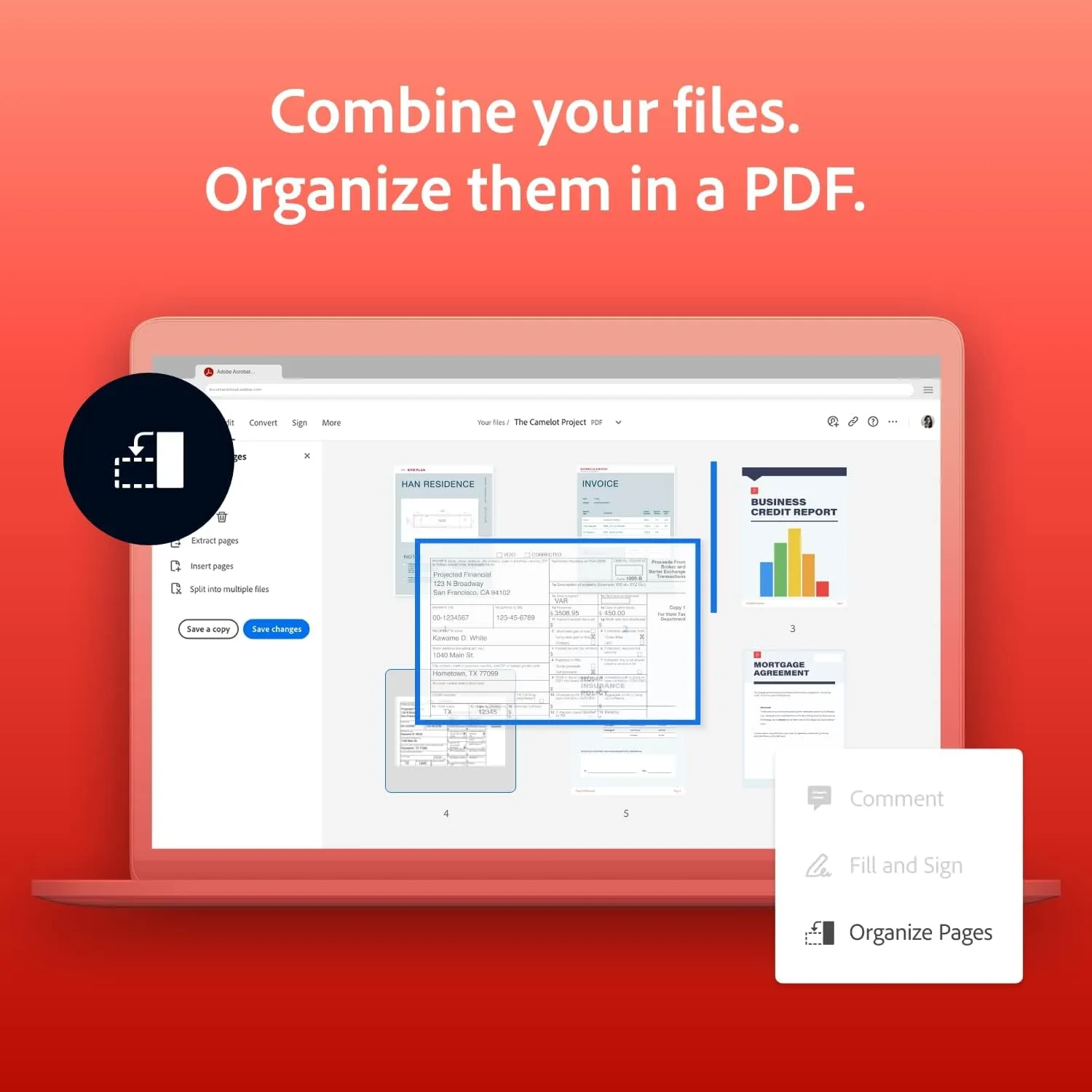 Adobe Acrobat PDF Pack | 12-Month Access to Online PDF and E-Sign Tools, Non-Renewal | Web-browser based[Online Code]