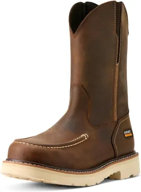 ARIAT Men's Rebar Lift Pull on Moc Toe Work Boot Western