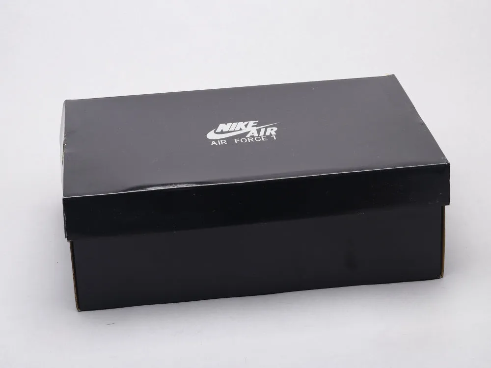 CE - AF1 White powder green low top