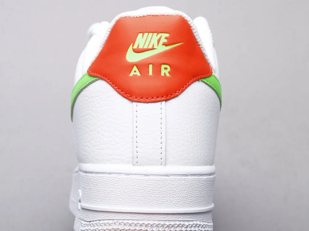 CE - AF1 White powder green low top