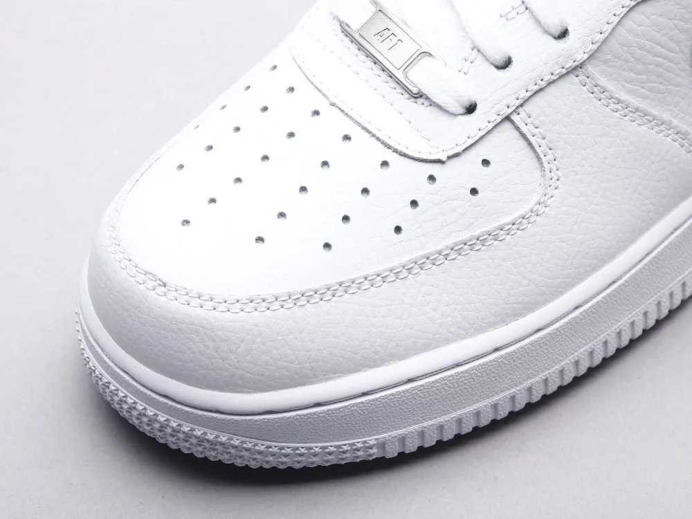 CE - AF1 White powder green low top