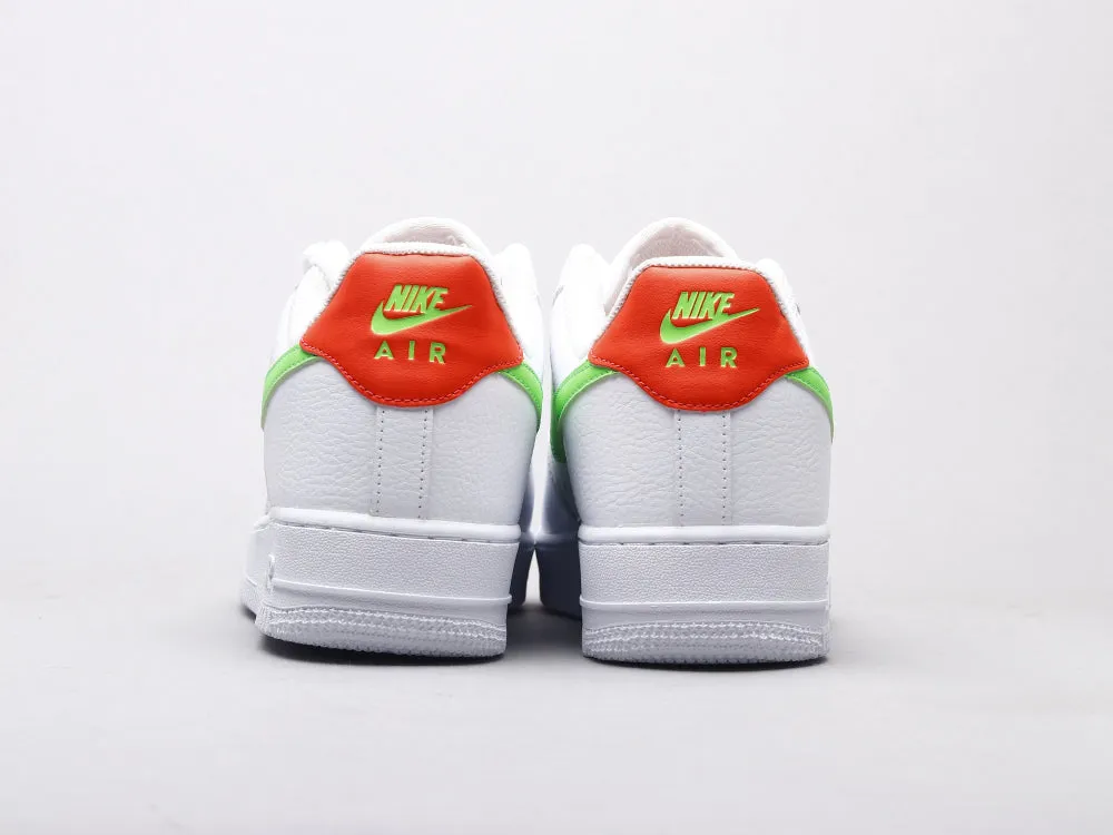 CE - AF1 White powder green low top