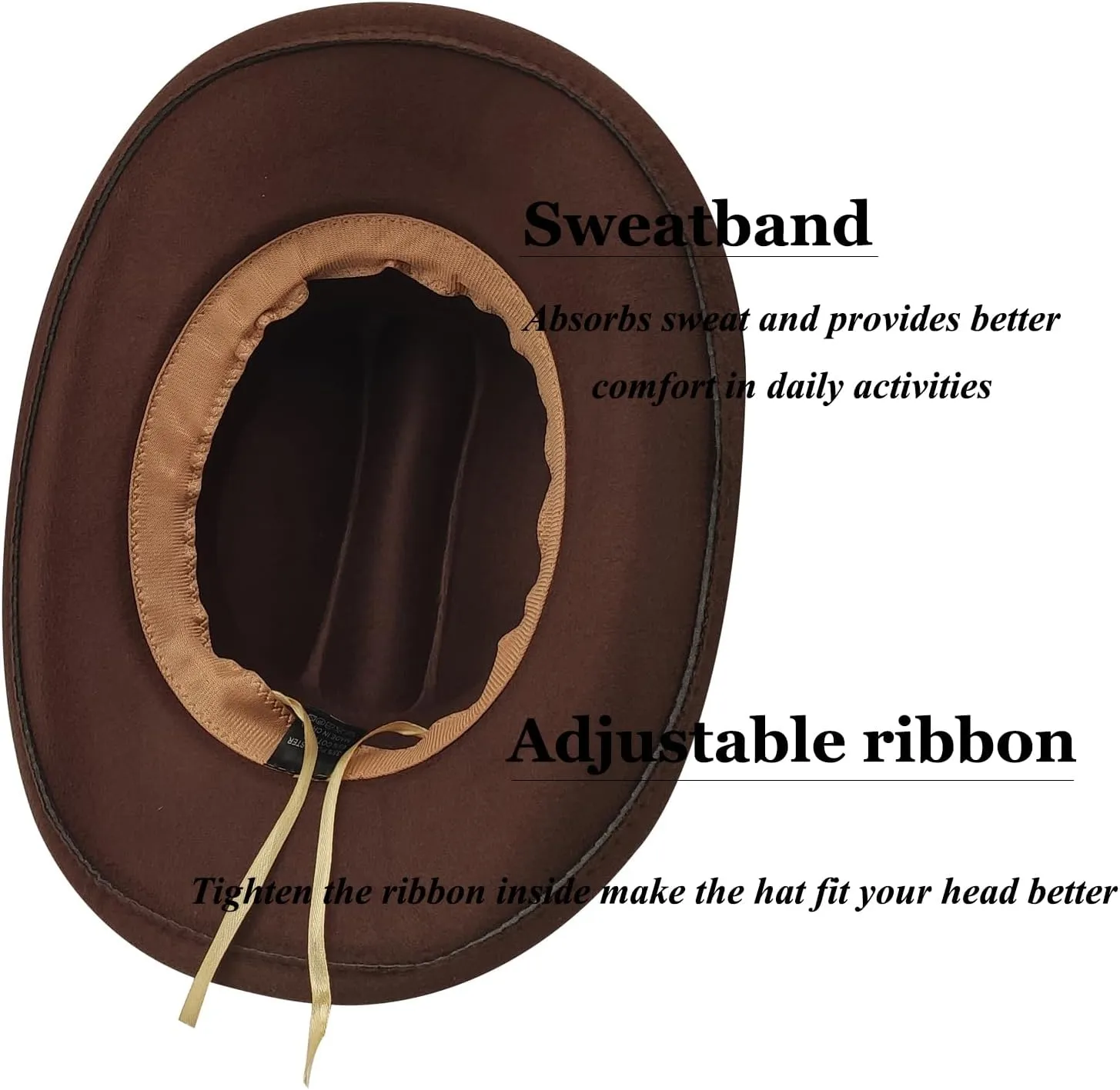 Kids Cowboy Hat for Girls Boys Western Cowgirl Hat with Buckle Belt Unisex Wide Brim Fedora Hat Dress Up Costume