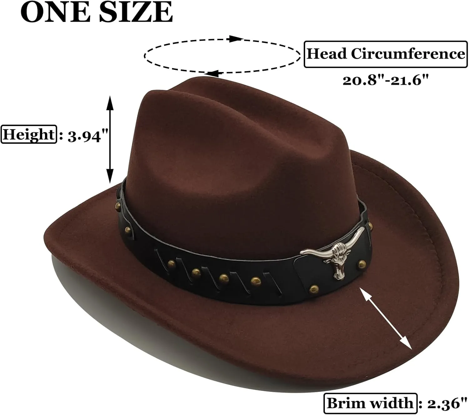 Kids Cowboy Hat for Girls Boys Western Cowgirl Hat with Buckle Belt Unisex Wide Brim Fedora Hat Dress Up Costume