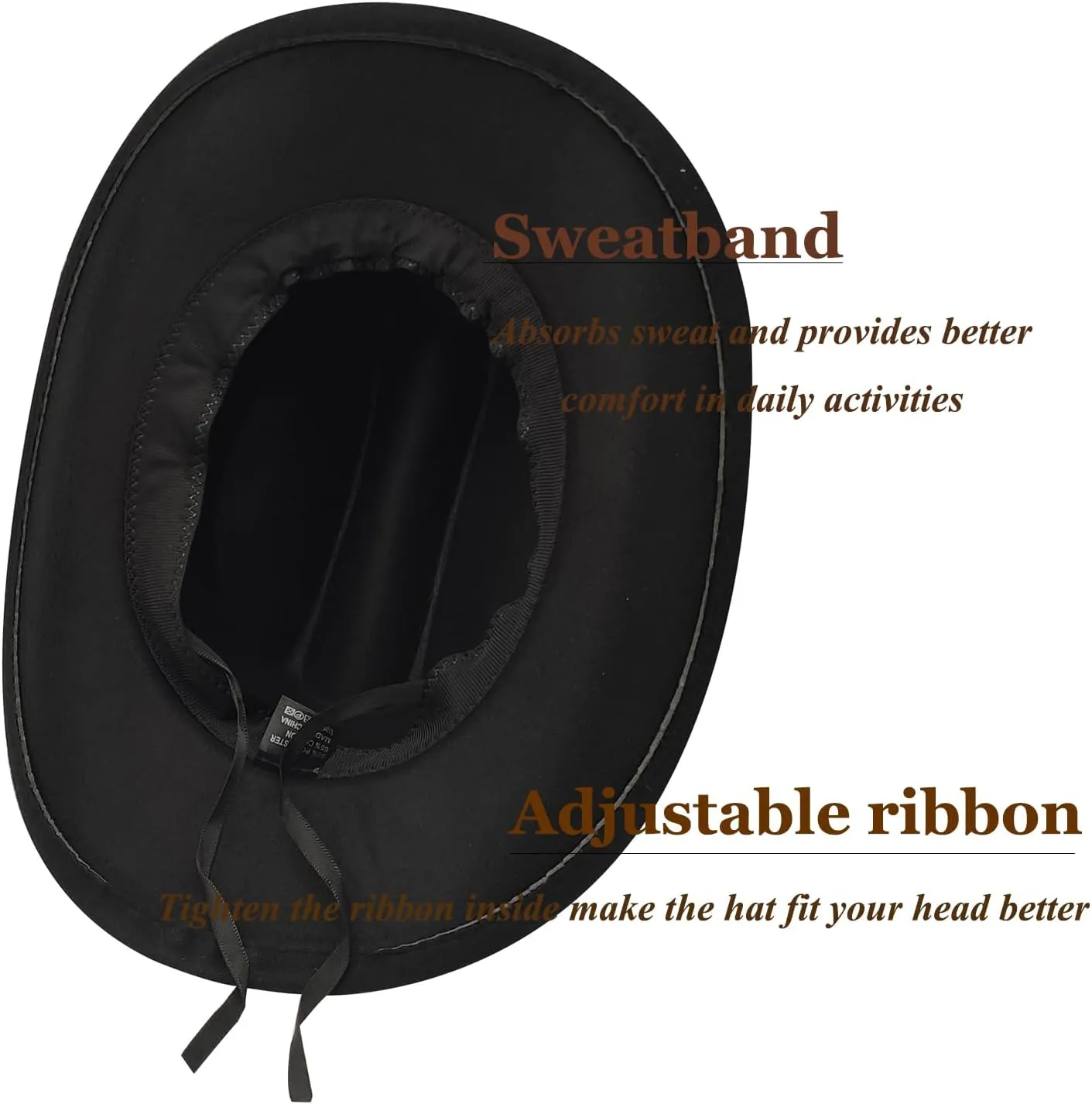 Kids Cowboy Hat for Girls Boys Western Cowgirl Hat with Buckle Belt Unisex Wide Brim Fedora Hat Dress Up Costume
