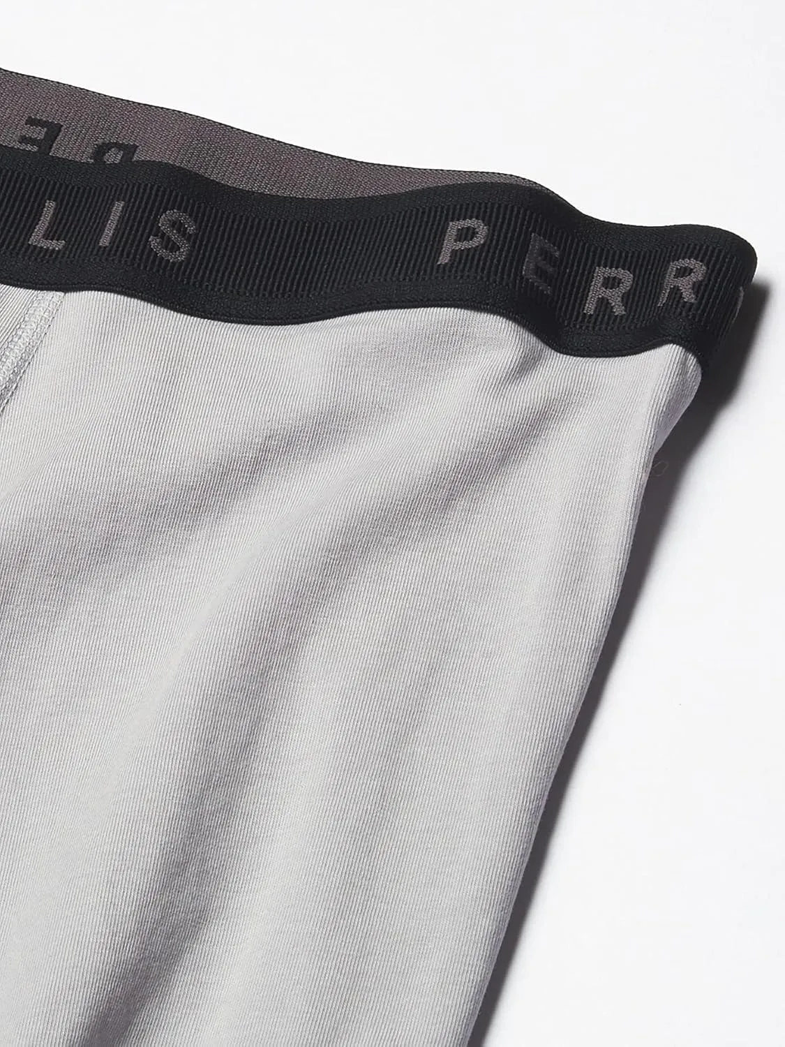 Perry Ellis Men's Cotton Stretch Boxer Briefs, Tagless, No Roll Waistband, 5 Pack