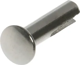 The Hillman Group 1277 Split Rivet Nickel (1/8" x 5/8"), count of 60