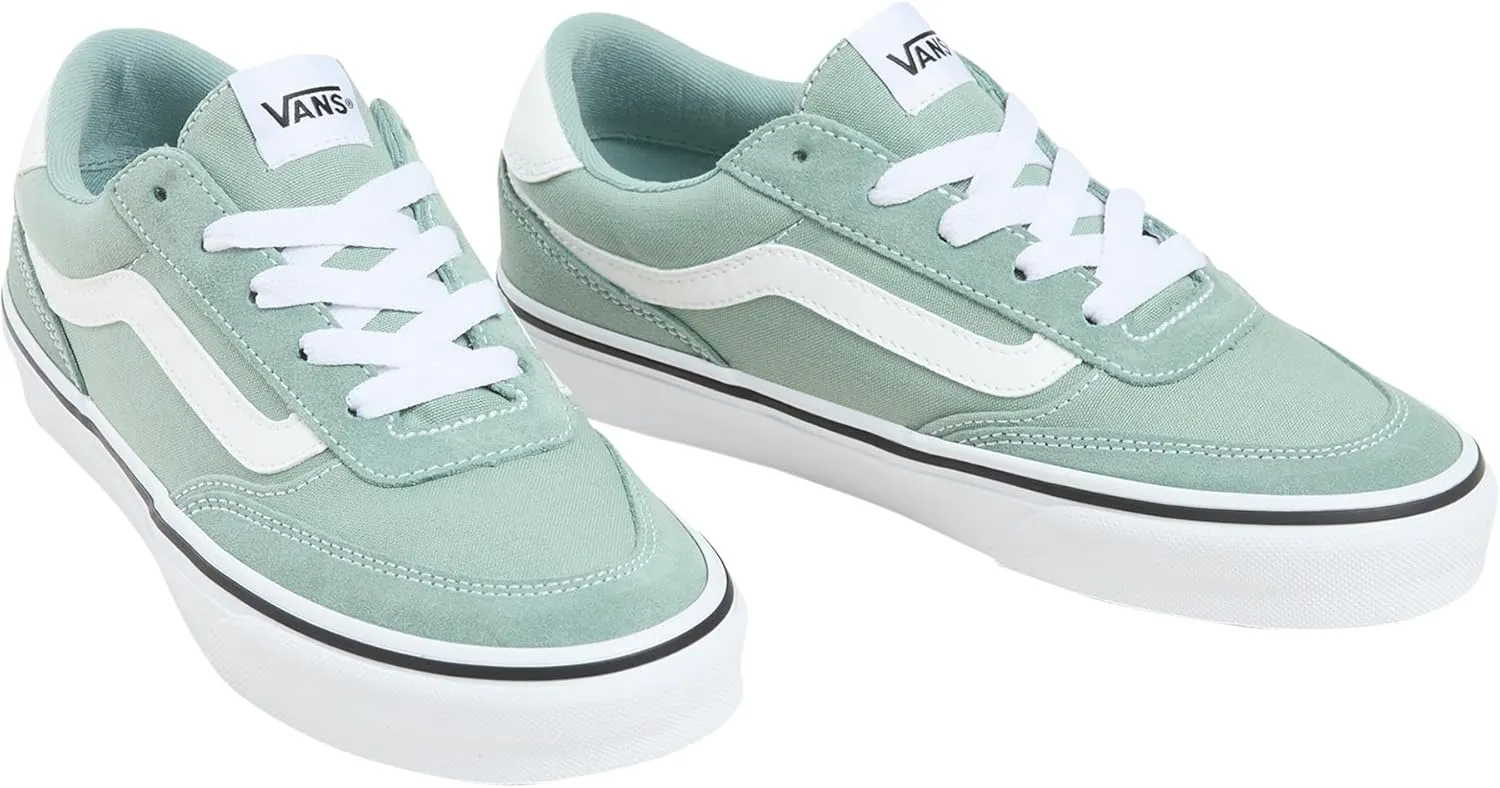 Vans Girl's Brooklyn Ls Shoe Low-top Sneakers for School & Fashion, Casual Kid Footwear